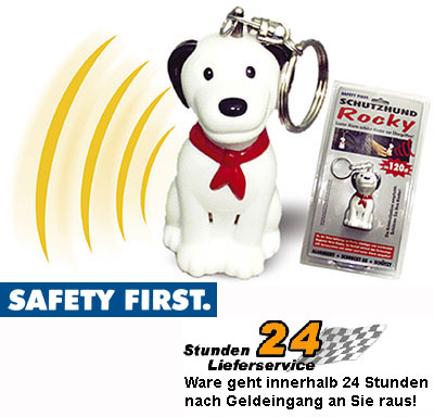 ROCKY Schutzhund Kinderschutz Kinder ALARM Schutzalarm
