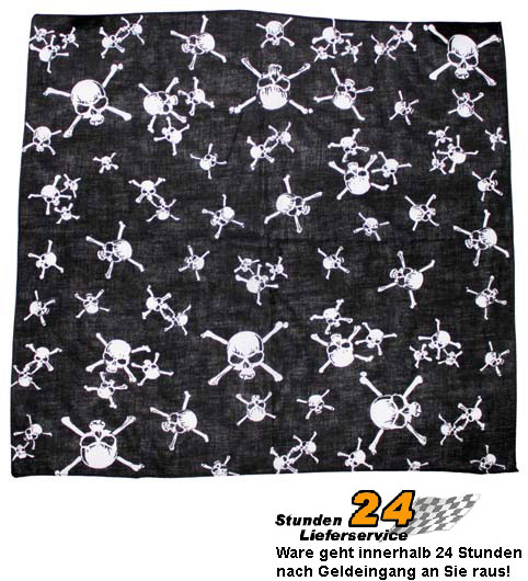 Kopftuch-Bandana-Pirat-Totenkopf-Halstuch-Trachten-Tuch-Nikki-Bandanas-Paisley